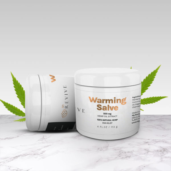 Warming Botanical Salve (500 mg)